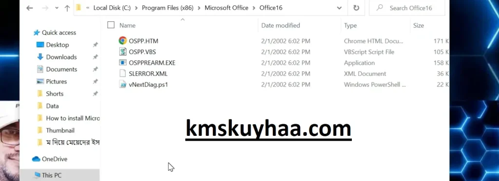 direktori instalasi Office