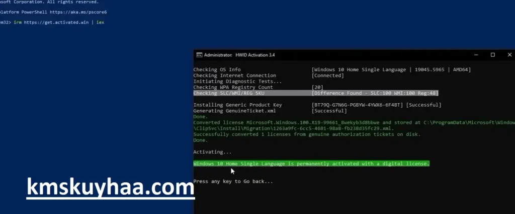 Aktivasi Windows 11 CMD