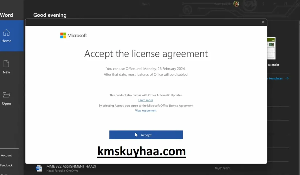 Aktivasi Office 2021 CMD