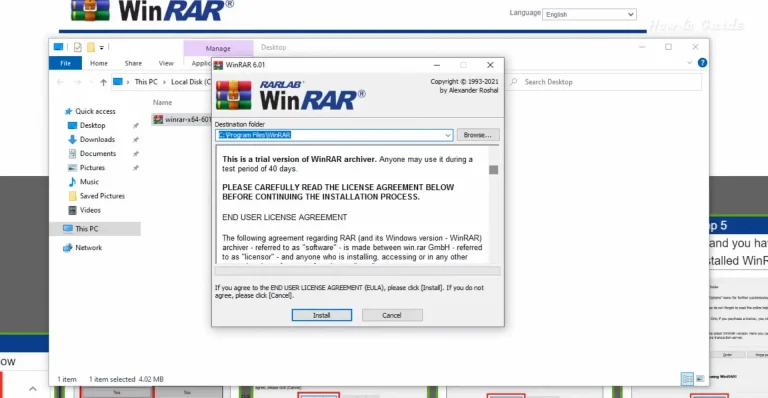 How to Use WinRAR