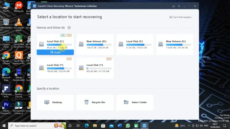 EaseUS Data Recovery Full Crack 20.5.0 Download 2026 PC 2 how to recover Data through EaseUS Data Recovery
